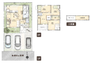 岡山市北区平田128　新築建売住宅　4480万円　ミナモト建築工房/不動産事業部